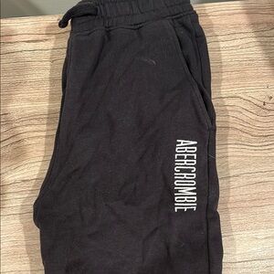 Abercrombie & Fitch Kids Black Joggers